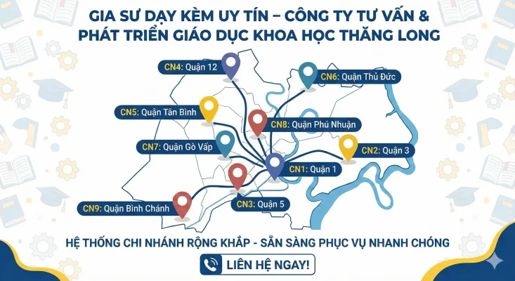 liên hệ gia sư dạy kèm uy tín