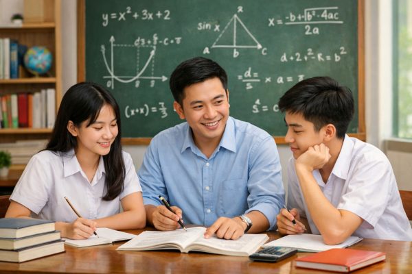 Gia sư Toán THPT HCM kèm yếu từ căn bản