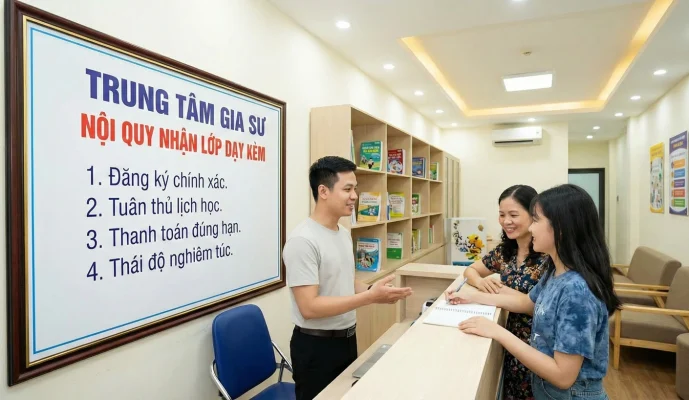 Nội Quy Nhận Lớp Gia Sư Dạy Kèm